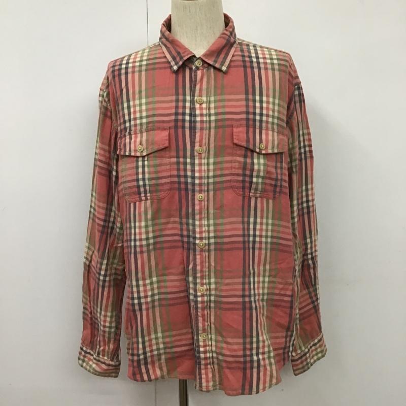 エディーバウアー Eddie Bauer シャツ、ブラウス 長袖 XL チェック マルチカラー / マルチカラー /  メンズ USED 古着 中古 10102401