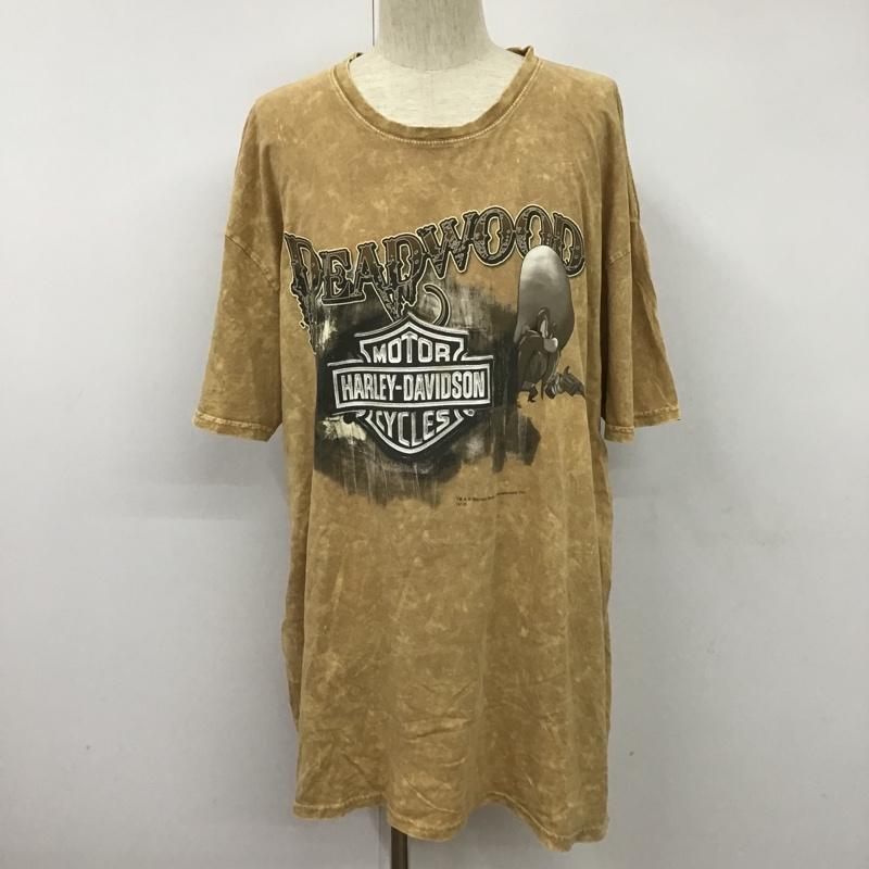 ハーレーダビッドソン Harley-Davidson Tシャツ 半袖 XXL プリント マルチカラー / マルチカラー /  メンズ USED 古着 中古 10102404