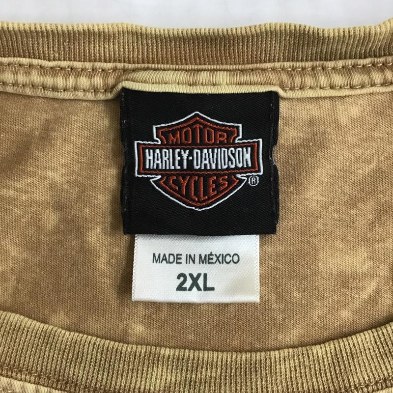ハーレーダビッドソン Harley-Davidson Tシャツ 半袖 XXL プリント マルチカラー / マルチカラー /  メンズ USED 古着 中古 10102404