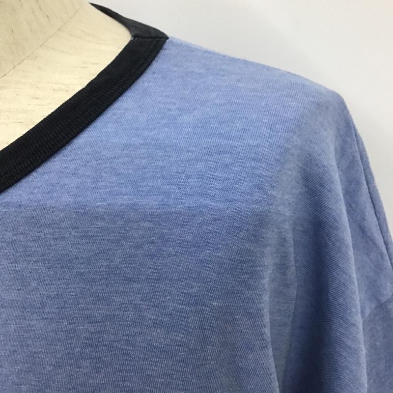 古着 USED Tシャツ 半袖 SPEED RACER プリント 水色 / ライトブルー /  メンズ USED 古着 中古 10102406