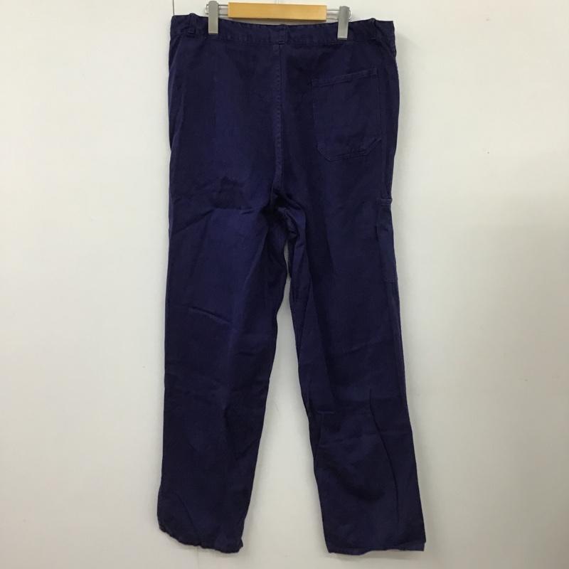 古着 USED パンツ ワークパンツ、ペインターパンツ ユーロ古着 フレンチワーク ユーロワーク 無地 紺 / ネイビー /  メンズ USED 古着 中古 10102408
