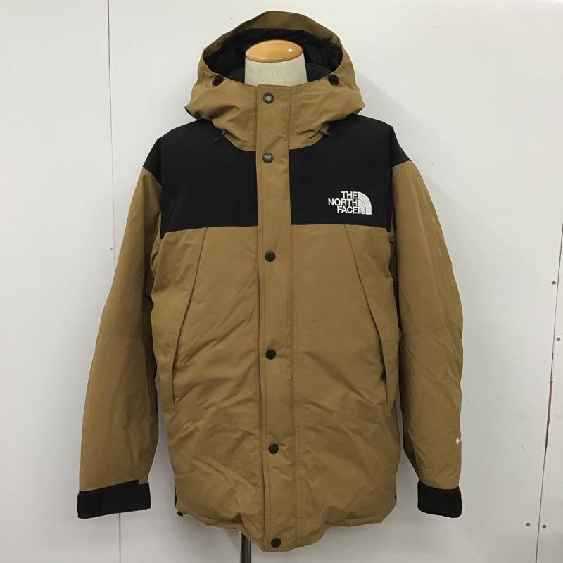 ザノースフェイス THE NORTH FACE ジャケット、上着 ダウンジャケット ND91930 Mountain Down Jacket マウンテンダウンジャケット XL 無地 黒 / ブラック / X キャメル / キャメル /  メンズ USED 古着 中古 10102417