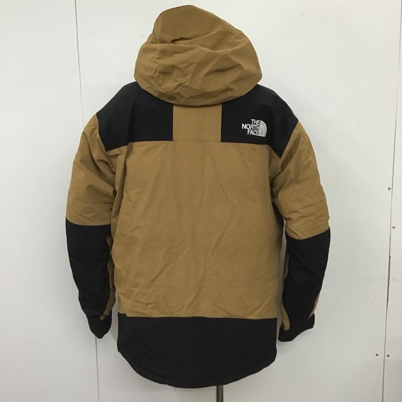 ザノースフェイス THE NORTH FACE ジャケット、上着 ダウンジャケット ND91930 Mountain Down Jacket マウンテンダウンジャケット XL 無地 黒 / ブラック / X キャメル / キャメル /  メンズ USED 古着 中古 10102417