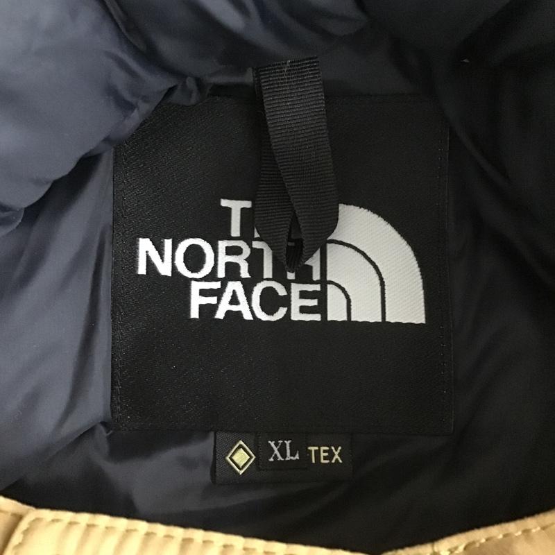 ザノースフェイス THE NORTH FACE ジャケット、上着 ダウンジャケット ND91930 Mountain Down Jacket マウンテンダウンジャケット XL 無地 黒 / ブラック / X キャメル / キャメル /  メンズ USED 古着 中古 10102417