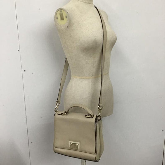 ケイトスペード Kate Spade ショルダーバッグ ショルダーバッグ ハンドバッグ 2WAY ロゴ、文字 グレージュ / グレージュ /  レディース USED 古着 中古 10102432