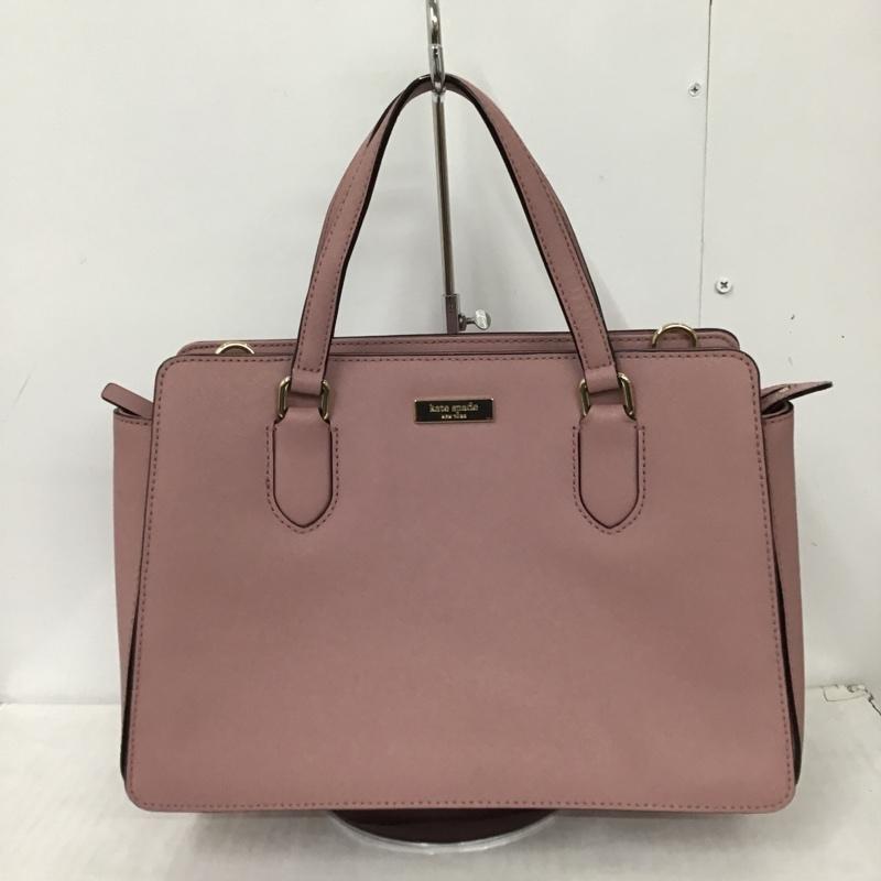 ケイトスペード Kate Spade ショルダーバッグ ショルダーバッグ WKRU5392 ハンドバッグ 2WAY ロゴ、文字 桃 / ピンク / X 金 / ゴールド /  レディース USED 古着 中古 10102433