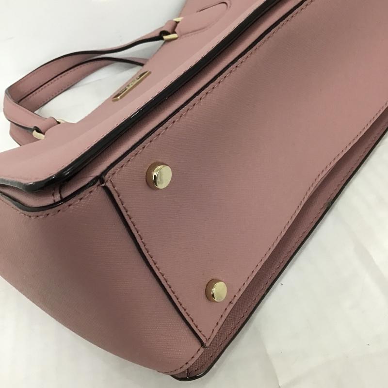ケイトスペード Kate Spade ショルダーバッグ ショルダーバッグ WKRU5392 ハンドバッグ 2WAY ロゴ、文字 桃 / ピンク / X 金 / ゴールド /  レディース USED 古着 中古 10102433