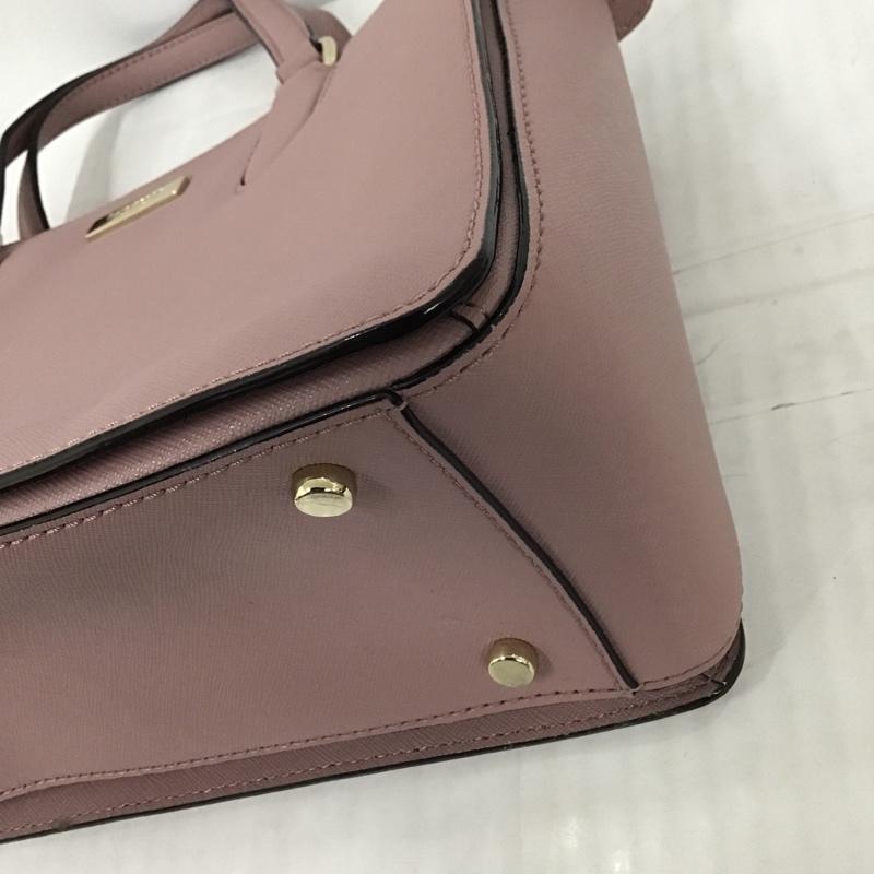 ケイトスペード Kate Spade ショルダーバッグ ショルダーバッグ WKRU5392 ハンドバッグ 2WAY ロゴ、文字 桃 / ピンク / X 金 / ゴールド /  レディース USED 古着 中古 10102433