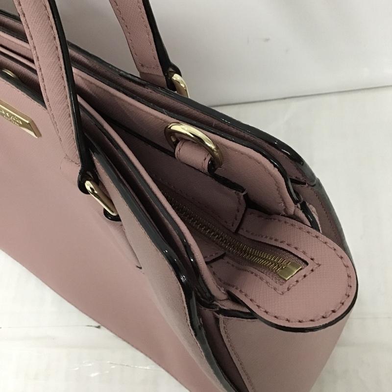 ケイトスペード Kate Spade ショルダーバッグ ショルダーバッグ WKRU5392 ハンドバッグ 2WAY ロゴ、文字 桃 / ピンク / X 金 / ゴールド /  レディース USED 古着 中古 10102433