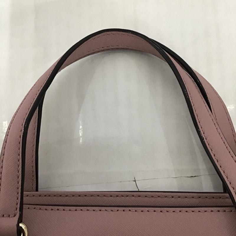 ケイトスペード Kate Spade ショルダーバッグ ショルダーバッグ WKRU5392 ハンドバッグ 2WAY ロゴ、文字 桃 / ピンク / X 金 / ゴールド /  レディース USED 古着 中古 10102433