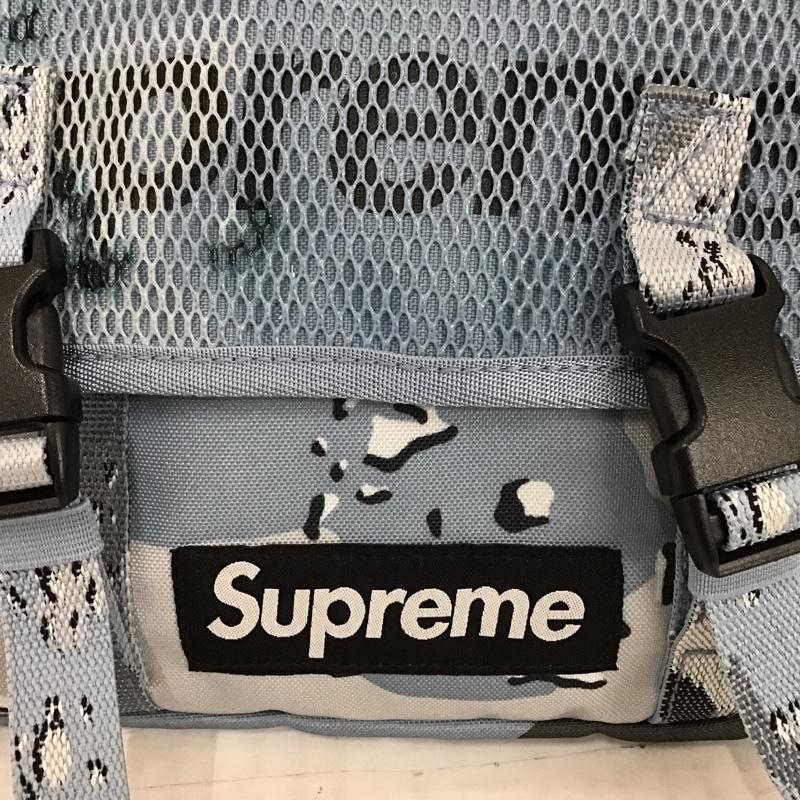 シュプリーム Supreme ウエストバッグ ウエストバッグ 20SS Waist Bag CORDURA ショルダー 2WAY ロゴ、文字 水色 / ライトブルー / X 灰 / グレー /  メンズ USED 古着 中古 10102447