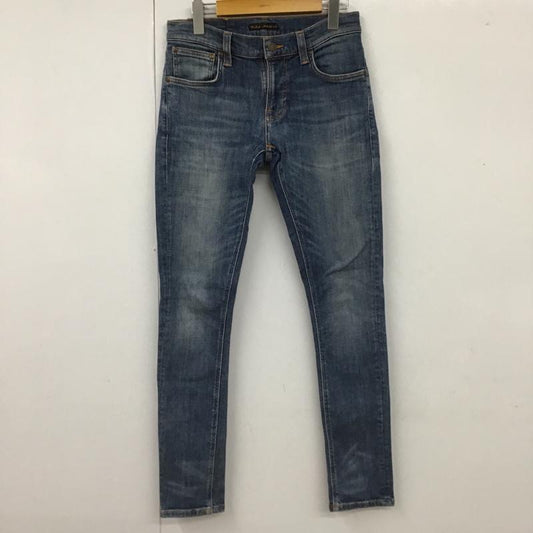ヌーディージーンズ Nudie Jeans パンツ デニム、ジーンズ デニムパンツ スリムパンツ ストレッチパンツ ジーンズ 28インチ 無地 インディゴ / インディゴ /  メンズ USED 古着 中古 10102486