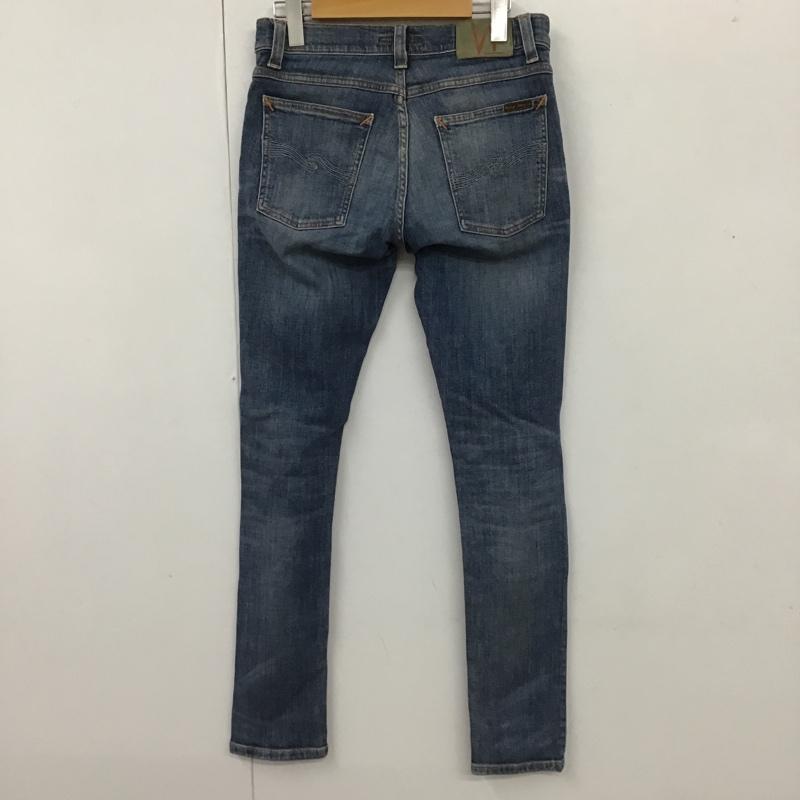 ヌーディージーンズ Nudie Jeans パンツ デニム、ジーンズ デニムパンツ スリムパンツ ストレッチパンツ ジーンズ 28インチ 無地 インディゴ / インディゴ /  メンズ USED 古着 中古 10102486