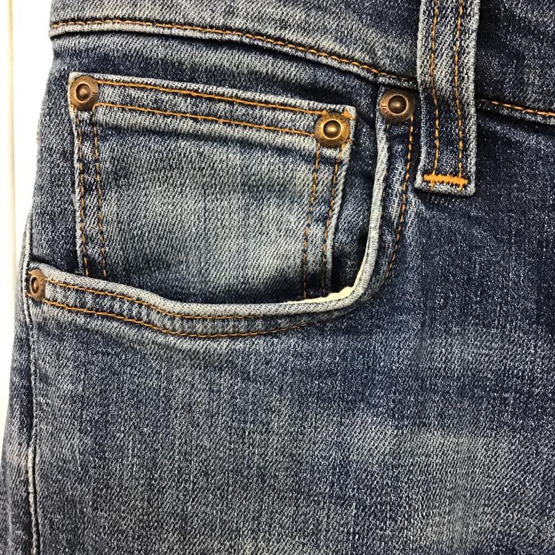 ヌーディージーンズ Nudie Jeans パンツ デニム、ジーンズ デニムパンツ スリムパンツ ストレッチパンツ ジーンズ 28インチ 無地 インディゴ / インディゴ /  メンズ USED 古着 中古 10102486