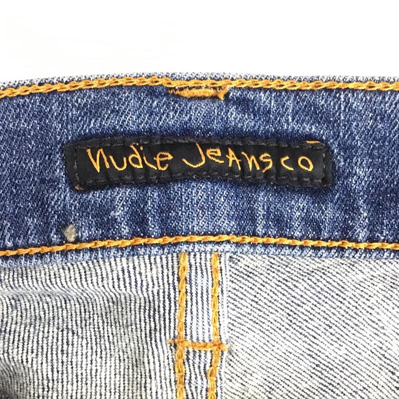 ヌーディージーンズ Nudie Jeans パンツ デニム、ジーンズ デニムパンツ スリムパンツ ストレッチパンツ ジーンズ 28インチ 無地 インディゴ / インディゴ /  メンズ USED 古着 中古 10102486