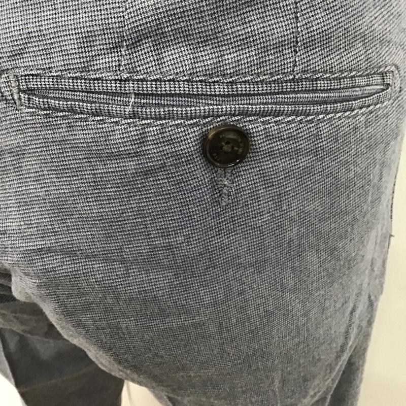 ポールスミス Paul Smith パンツ スラックス センタータックパンツ スラックス 七分丈 カジュアルパンツ S 無地 青 / ブルー /  メンズ USED 古着 中古 10102488