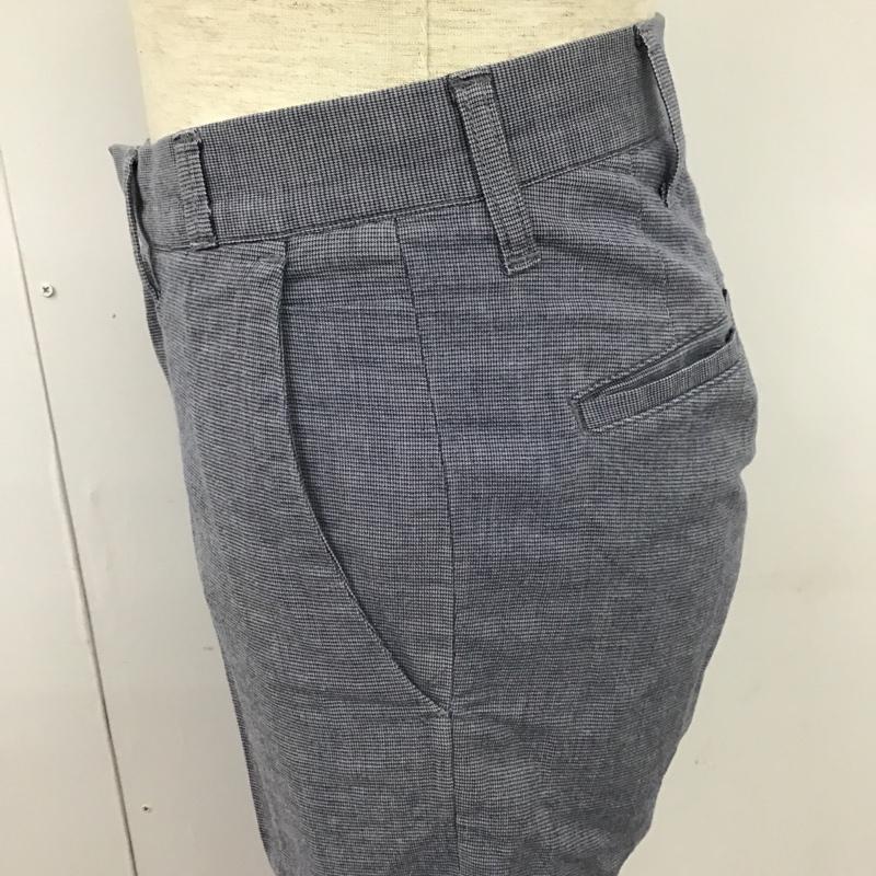 ポールスミス Paul Smith パンツ スラックス センタータックパンツ スラックス 七分丈 カジュアルパンツ S 無地 青 / ブルー /  メンズ USED 古着 中古 10102488
