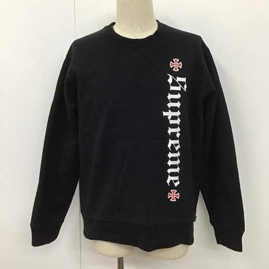 シュプリーム Supreme トレーナー 長袖 Fall/Winter2017 Supreme/IndependentFuckTheRestCrewneck コラボ 長袖トレーナー M ロゴ、文字 黒 / ブラック /  メンズ USED 古着 中古 10102508