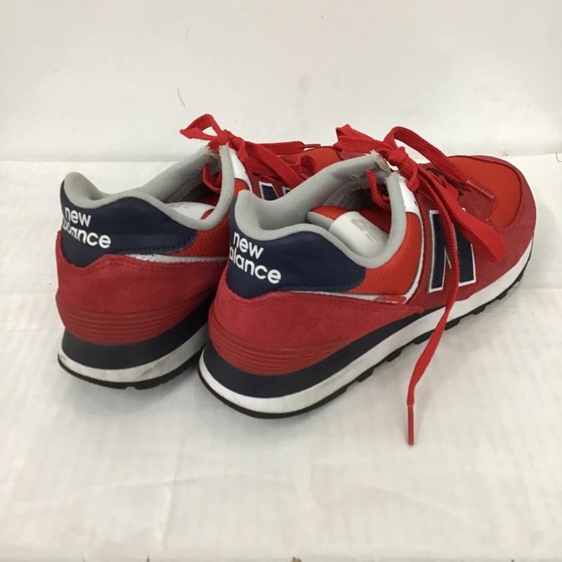 ニューバランス New Balance スニーカー スニーカー ML574SP2 ローカット 25.5cm 25.5cm ロゴ、文字 赤 / レッド / X 白 / ホワイト / X 紺 / ネイビー /  メンズ USED 古着 中古 10102512