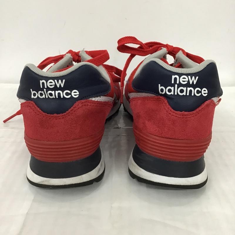 ニューバランス New Balance スニーカー スニーカー ML574SP2 ローカット 25.5cm 25.5cm ロゴ、文字 赤 / レッド / X 白 / ホワイト / X 紺 / ネイビー /  メンズ USED 古着 中古 10102512