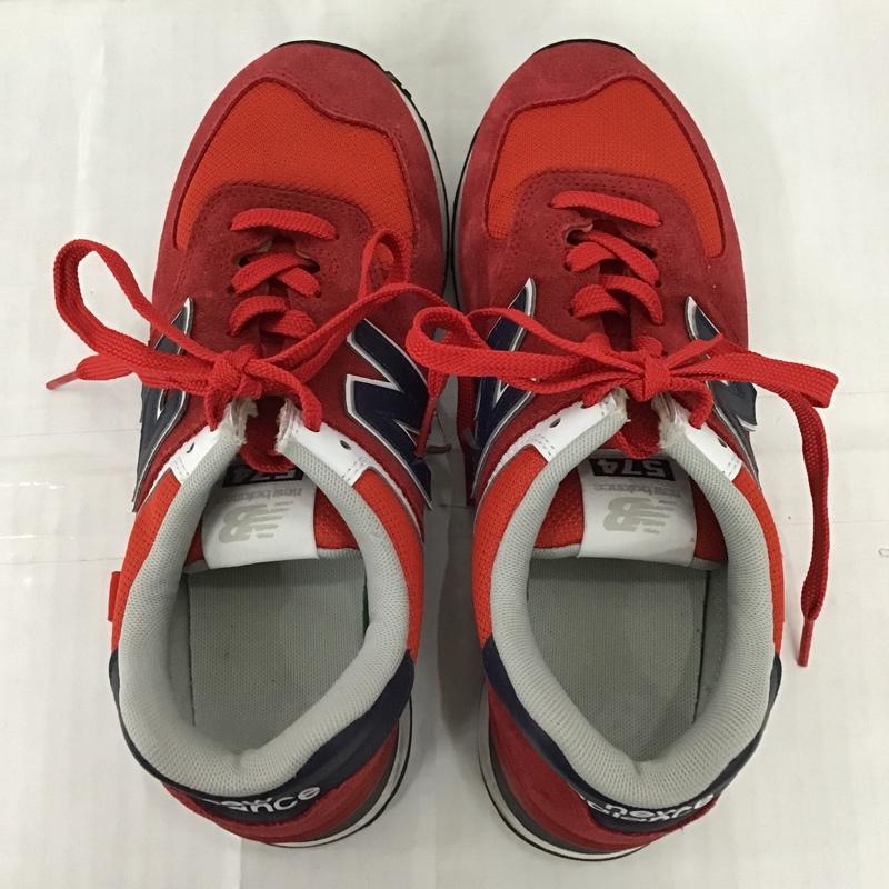 ニューバランス New Balance スニーカー スニーカー ML574SP2 ローカット 25.5cm 25.5cm ロゴ、文字 赤 / レッド / X 白 / ホワイト / X 紺 / ネイビー /  メンズ USED 古着 中古 10102512