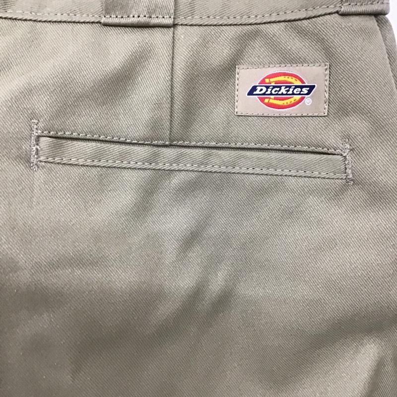 ディッキーズ Dickies パンツ ワークパンツ、ペインターパンツ ワークパンツ ワイドパンツ カジュアルパンツ センタータックパンツ 28インチ 無地 ベージュ / ベージュ /  メンズ USED 古着 中古 10102517