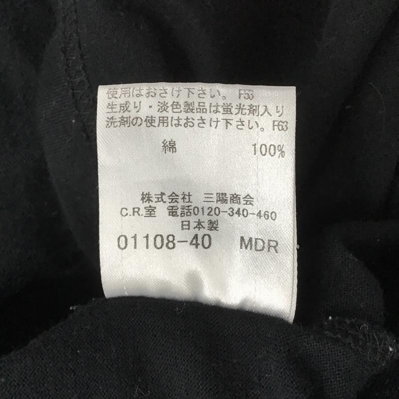 バーバリーブラックレーベル BURBERRY BLACK LABEL ポロシャツ 半袖 BMV38-826-09 ポロシャツ 半袖カットソー カラーシャツ 3 ロゴ、文字 黒 / ブラック /  メンズ USED 古着 中古 10102529