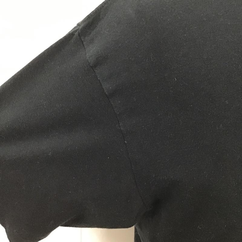 ザノースフェイス THE NORTH FACE Tシャツ 半袖 NT31431 TRIVERTTEE 半袖カットソー プリントTシャツ クルーネックカットソー M ロゴ、文字 黒 / ブラック /  メンズ USED 古着 中古 10102544
