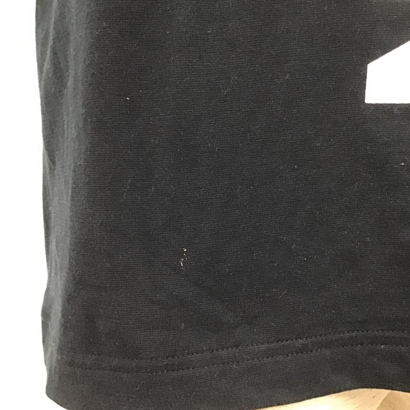 ザノースフェイス THE NORTH FACE Tシャツ 半袖 NT31431 TRIVERTTEE 半袖カットソー プリントTシャツ クルーネックカットソー M ロゴ、文字 黒 / ブラック /  メンズ USED 古着 中古 10102544
