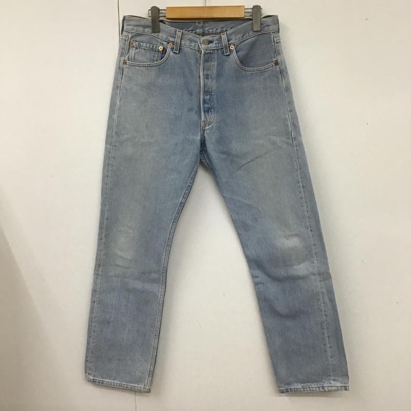 リーバイストラウスアンドコー Levi Strauss & co. パンツ デニム、ジーンズ デニムパンツ ストレートパンツ ワイドパンツ カジュアルパンツ 501ジーンズ 33インチ 無地 インディゴ / インディゴ /  メンズ USED 古着 中古 10102553