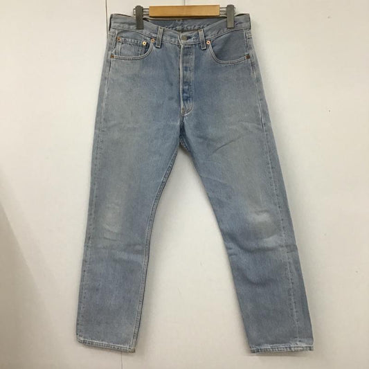 リーバイストラウスアンドコー Levi Strauss & co. パンツ デニム、ジーンズ デニムパンツ ストレートパンツ ワイドパンツ カジュアルパンツ 501ジーンズ 33インチ 無地 インディゴ / インディゴ /  メンズ USED 古着 中古 10102553