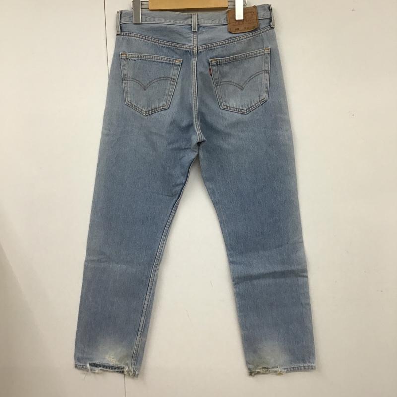 リーバイストラウスアンドコー Levi Strauss & co. パンツ デニム、ジーンズ デニムパンツ ストレートパンツ ワイドパンツ カジュアルパンツ 501ジーンズ 33インチ 無地 インディゴ / インディゴ /  メンズ USED 古着 中古 10102553