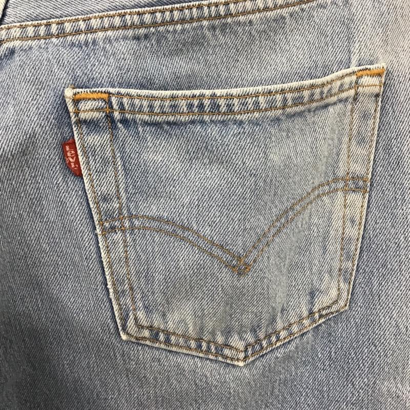 リーバイストラウスアンドコー Levi Strauss & co. パンツ デニム、ジーンズ デニムパンツ ストレートパンツ ワイドパンツ カジュアルパンツ 501ジーンズ 33インチ 無地 インディゴ / インディゴ /  メンズ USED 古着 中古 10102553