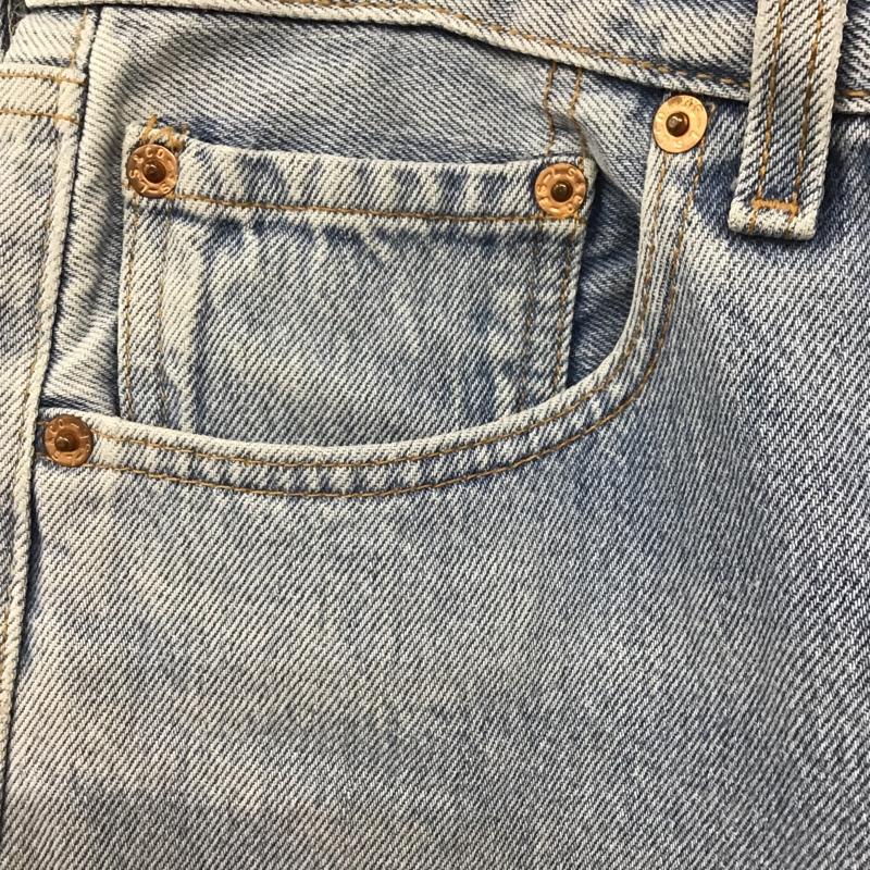 リーバイストラウスアンドコー Levi Strauss & co. パンツ デニム、ジーンズ デニムパンツ ストレートパンツ ワイドパンツ カジュアルパンツ 501ジーンズ 33インチ 無地 インディゴ / インディゴ /  メンズ USED 古着 中古 10102553