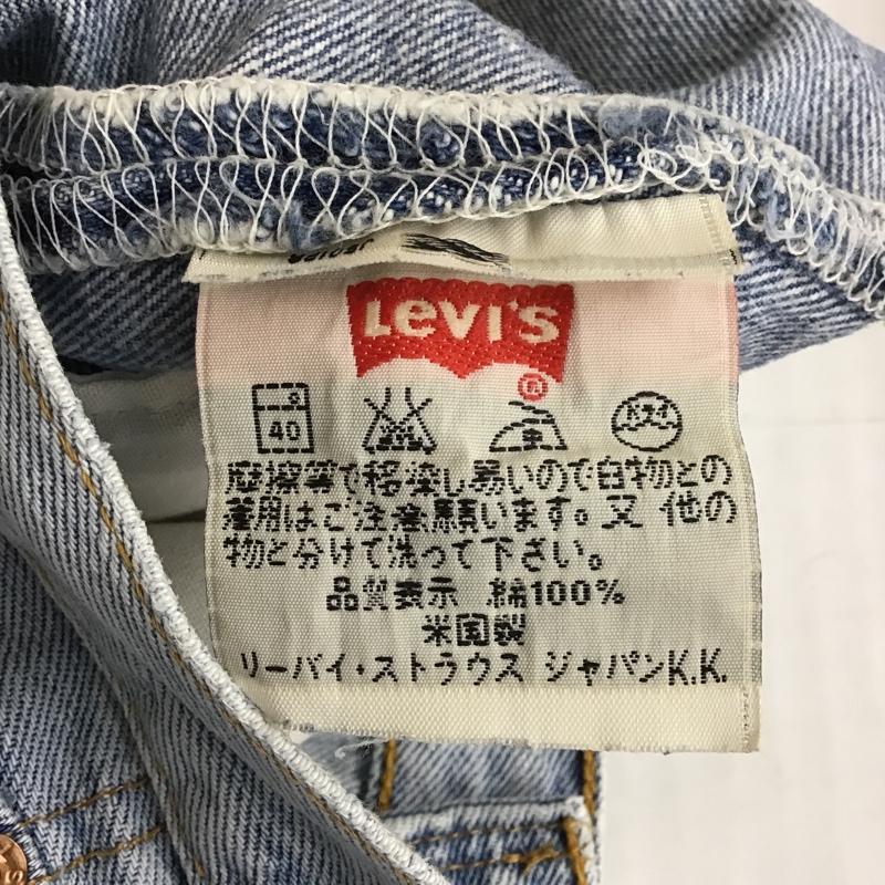 リーバイストラウスアンドコー Levi Strauss & co. パンツ デニム、ジーンズ デニムパンツ ストレートパンツ ワイドパンツ カジュアルパンツ 501ジーンズ 33インチ 無地 インディゴ / インディゴ /  メンズ USED 古着 中古 10102553