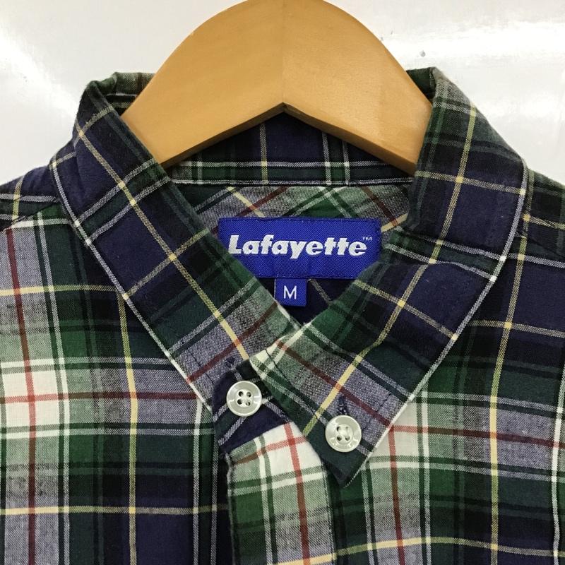 ラファイエット Lafayette シャツ、ブラウス 長袖 長袖シャツ チェックシャツ ボタンダウンシャツ カジュアルシャツ M チェック マルチカラー / マルチカラー /  メンズ USED 古着 中古 10102566