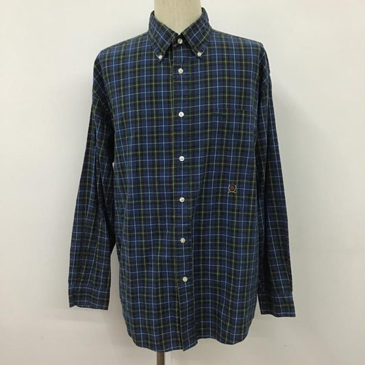 トミーヒルフィガー TOMMY HILFIGER シャツ、ブラウス 長袖 長袖シャツ ボタンダウンシャツ チェックシャツ カジュアルシャツ L チェック マルチカラー / マルチカラー /  メンズ USED 古着 中古 10102567