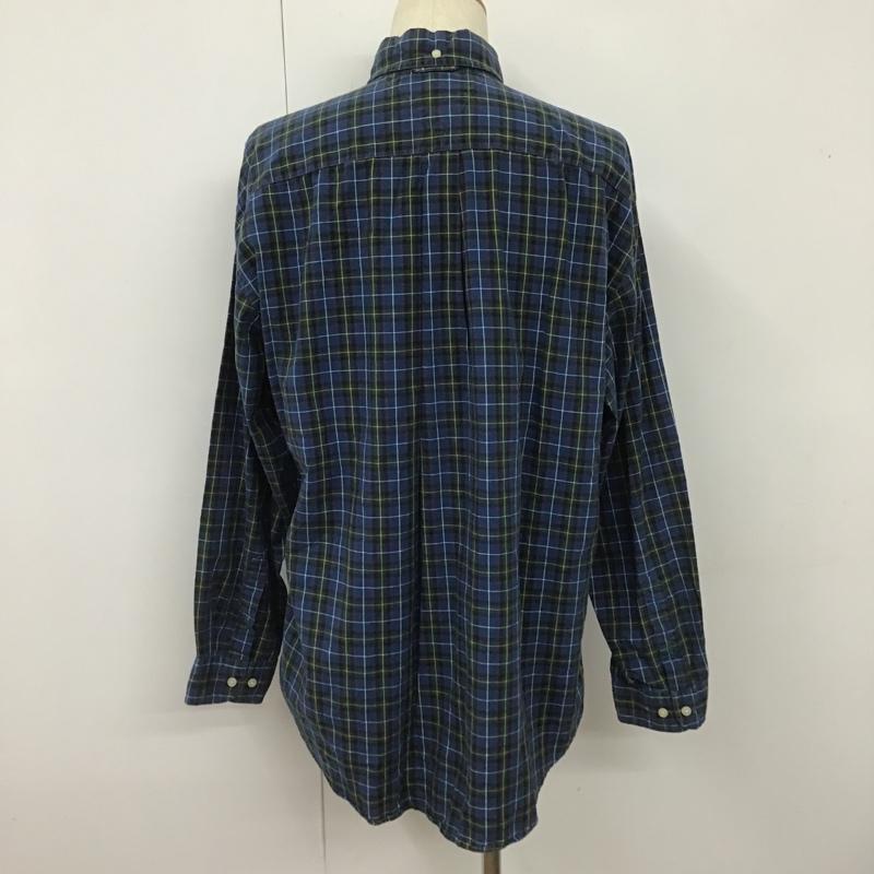 トミーヒルフィガー TOMMY HILFIGER シャツ、ブラウス 長袖 長袖シャツ ボタンダウンシャツ チェックシャツ カジュアルシャツ L チェック マルチカラー / マルチカラー /  メンズ USED 古着 中古 10102567