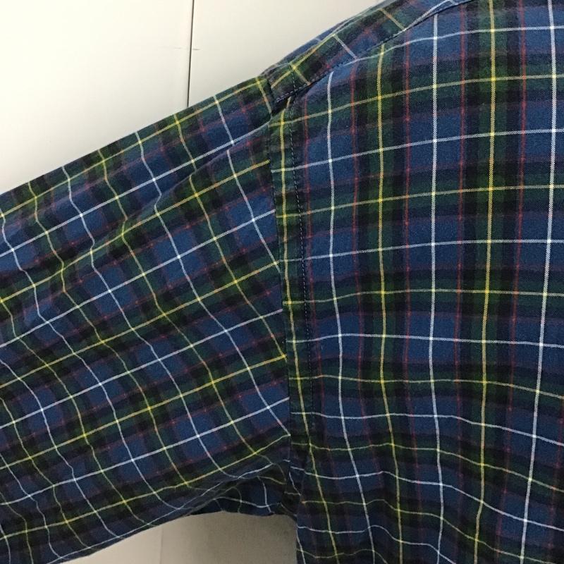 トミーヒルフィガー TOMMY HILFIGER シャツ、ブラウス 長袖 長袖シャツ ボタンダウンシャツ チェックシャツ カジュアルシャツ L チェック マルチカラー / マルチカラー /  メンズ USED 古着 中古 10102567