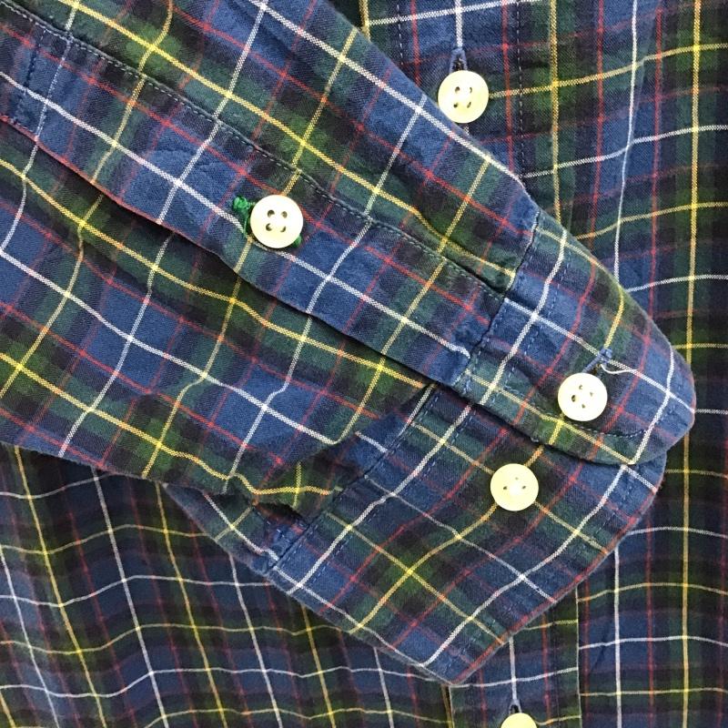 トミーヒルフィガー TOMMY HILFIGER シャツ、ブラウス 長袖 長袖シャツ ボタンダウンシャツ チェックシャツ カジュアルシャツ L チェック マルチカラー / マルチカラー /  メンズ USED 古着 中古 10102567