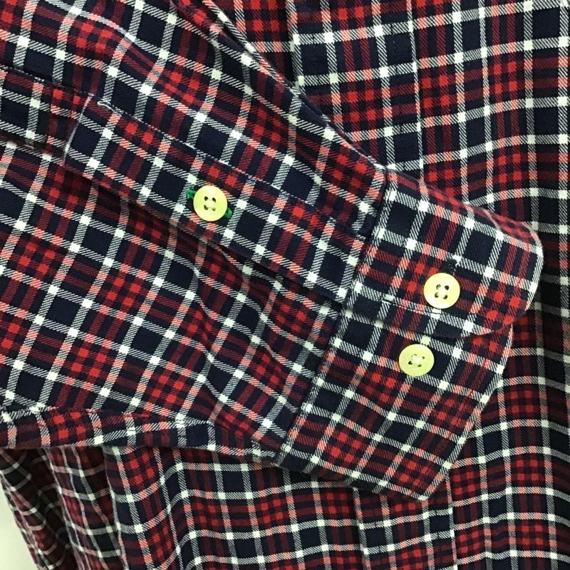 トミーヒルフィガー TOMMY HILFIGER シャツ、ブラウス 長袖 長袖シャツ チェックシャツ カラーシャツ カジュアルシャツ ボタンダウンシャツ XL チェック マルチカラー / マルチカラー /  メンズ USED 古着 中古 10102570