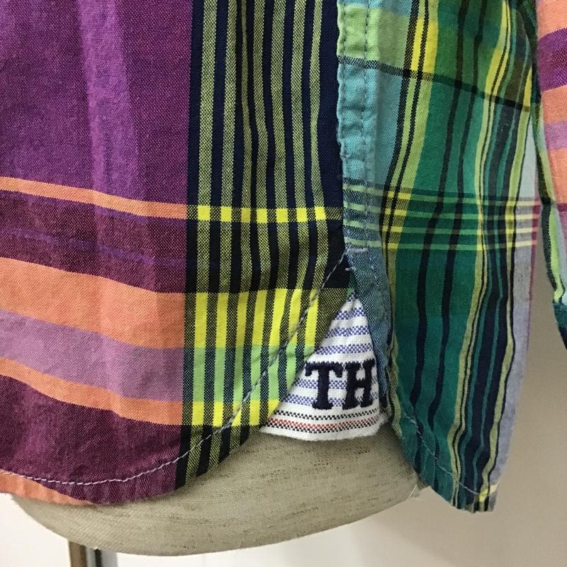 トミーヒルフィガー TOMMY HILFIGER シャツ、ブラウス 長袖 長袖シャツ チェックシャツ ボタンダウンシャツ カジュアルシャツ M チェック マルチカラー / マルチカラー /  メンズ USED 古着 中古 10102571