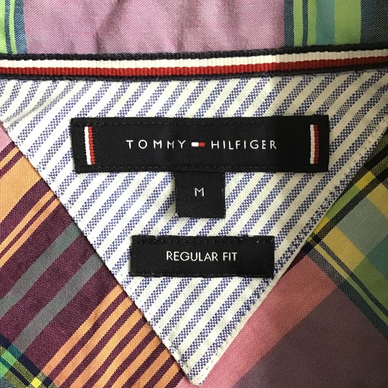 トミーヒルフィガー TOMMY HILFIGER シャツ、ブラウス 長袖 長袖シャツ チェックシャツ ボタンダウンシャツ カジュアルシャツ M チェック マルチカラー / マルチカラー /  メンズ USED 古着 中古 10102571