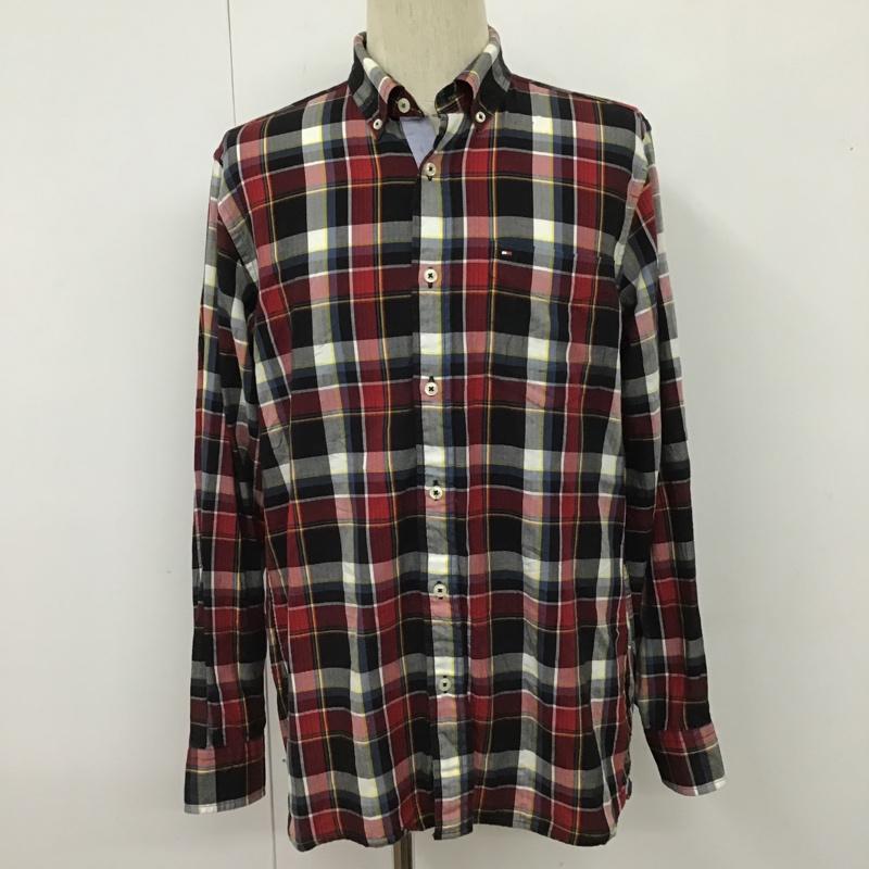 トミーヒルフィガー TOMMY HILFIGER シャツ、ブラウス 長袖 長袖シャツ チェックシャツ ボタンダウンシャツ カジュアルシャツ S チェック マルチカラー / マルチカラー /  メンズ USED 古着 中古 10102572