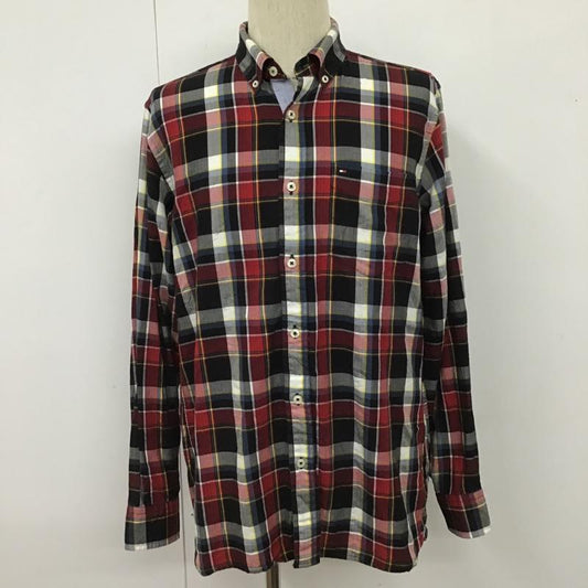 トミーヒルフィガー TOMMY HILFIGER シャツ、ブラウス 長袖 長袖シャツ チェックシャツ ボタンダウンシャツ カジュアルシャツ S チェック マルチカラー / マルチカラー /  メンズ USED 古着 中古 10102572