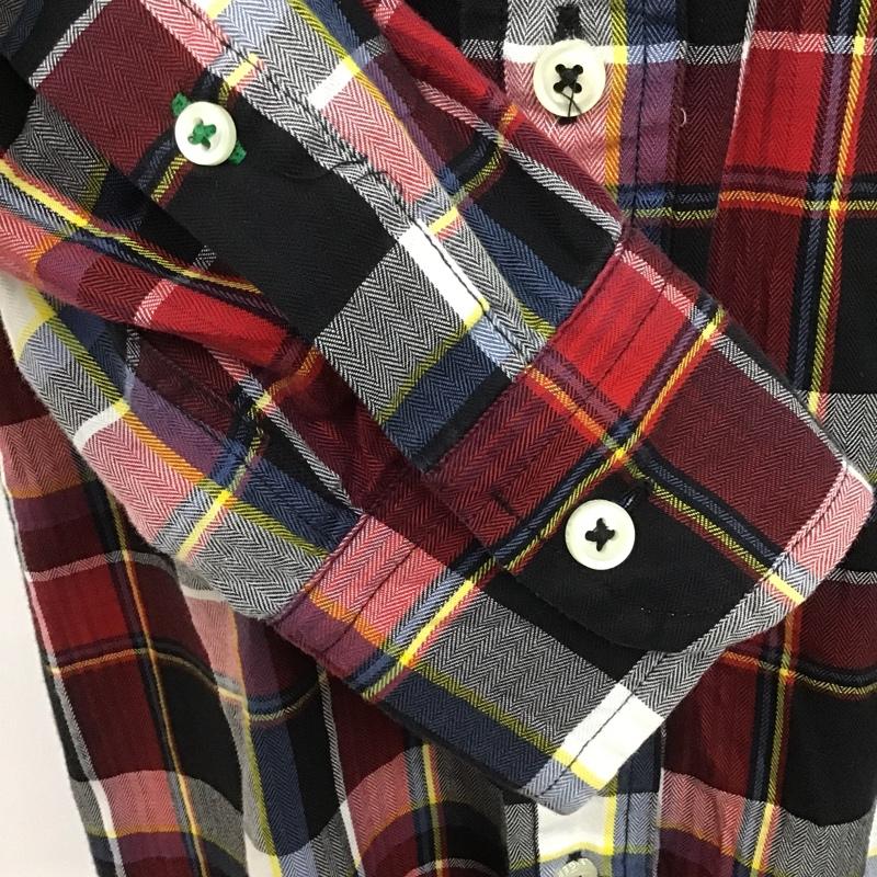 トミーヒルフィガー TOMMY HILFIGER シャツ、ブラウス 長袖 長袖シャツ チェックシャツ ボタンダウンシャツ カジュアルシャツ S チェック マルチカラー / マルチカラー /  メンズ USED 古着 中古 10102572