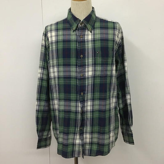 トミーヒルフィガー TOMMY HILFIGER シャツ、ブラウス 長袖 長袖シャツ チェックシャツ ボタンダウンシャツ カジュアルシャツ L チェック マルチカラー / マルチカラー /  メンズ USED 古着 中古 10102573