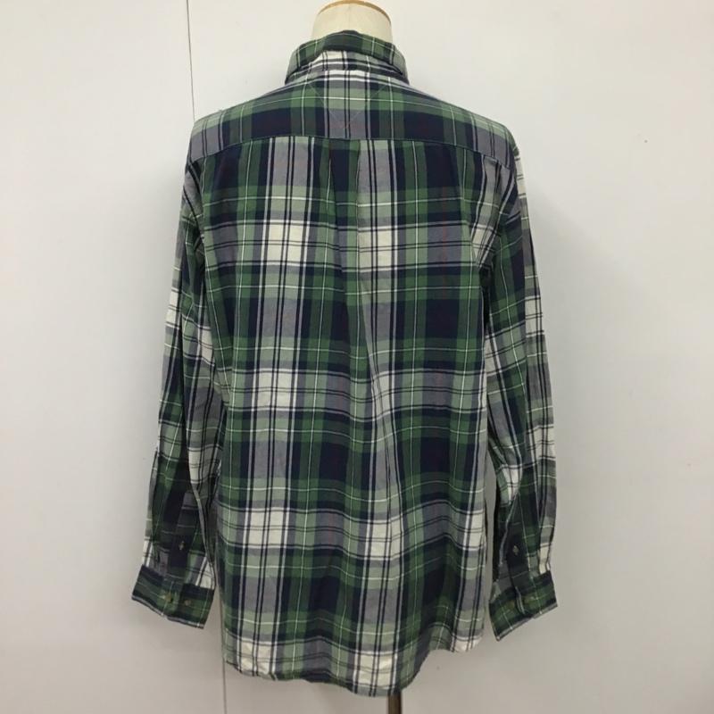 トミーヒルフィガー TOMMY HILFIGER シャツ、ブラウス 長袖 長袖シャツ チェックシャツ ボタンダウンシャツ カジュアルシャツ L チェック マルチカラー / マルチカラー /  メンズ USED 古着 中古 10102573