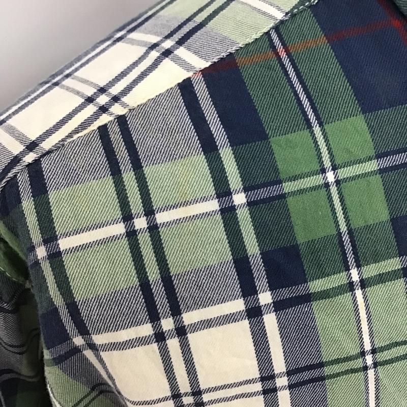 トミーヒルフィガー TOMMY HILFIGER シャツ、ブラウス 長袖 長袖シャツ チェックシャツ ボタンダウンシャツ カジュアルシャツ L チェック マルチカラー / マルチカラー /  メンズ USED 古着 中古 10102573