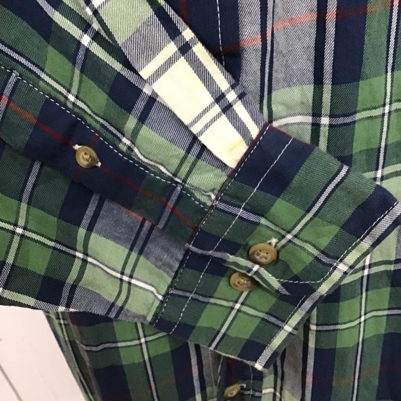 トミーヒルフィガー TOMMY HILFIGER シャツ、ブラウス 長袖 長袖シャツ チェックシャツ ボタンダウンシャツ カジュアルシャツ L チェック マルチカラー / マルチカラー /  メンズ USED 古着 中古 10102573